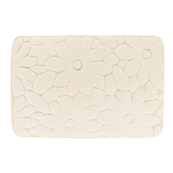 Πατάκι Μπάνιου (40x60) T-D Flower Ivory 7774105
