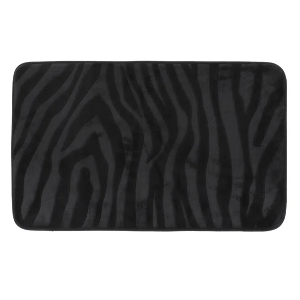 Πατάκι Μπάνιου (45x75) T-D Zebra Black 7761103