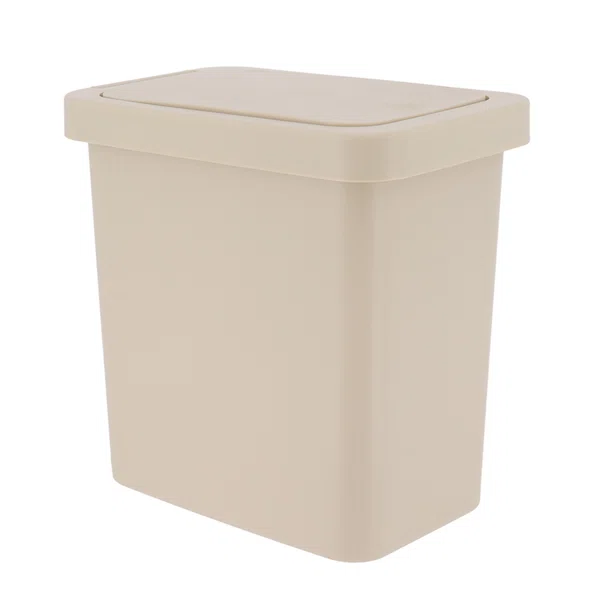 Κάδος Απορριμμάτων (27x18x26.5) T-D 8lt Beige 6514161