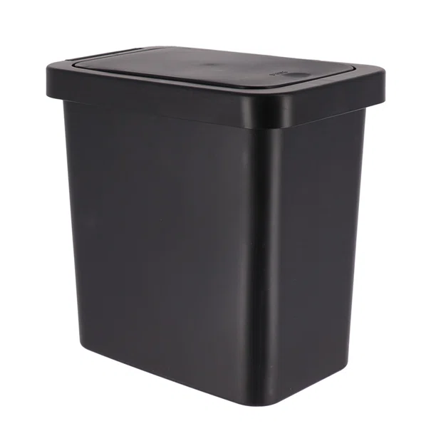 Κάδος Απορριμμάτων (27x18x26.5) T-D 8lt Black 6514103