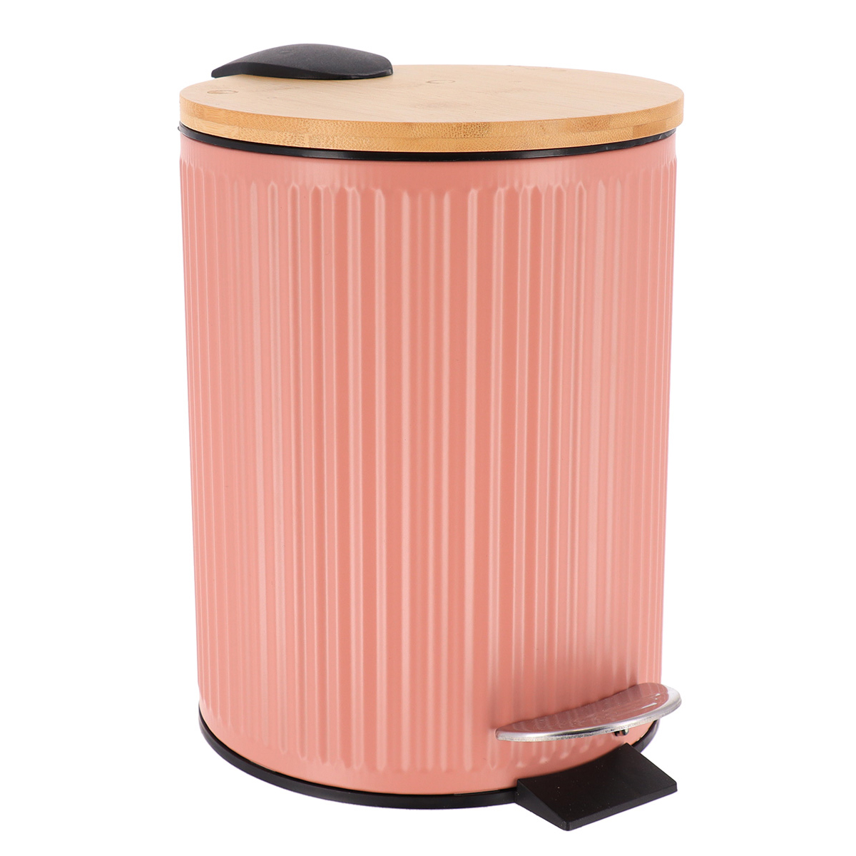 Κάδος Απορριμμάτων Μπάνιου (Φ17x23) T-D 3lt Stripes Blush 6581153