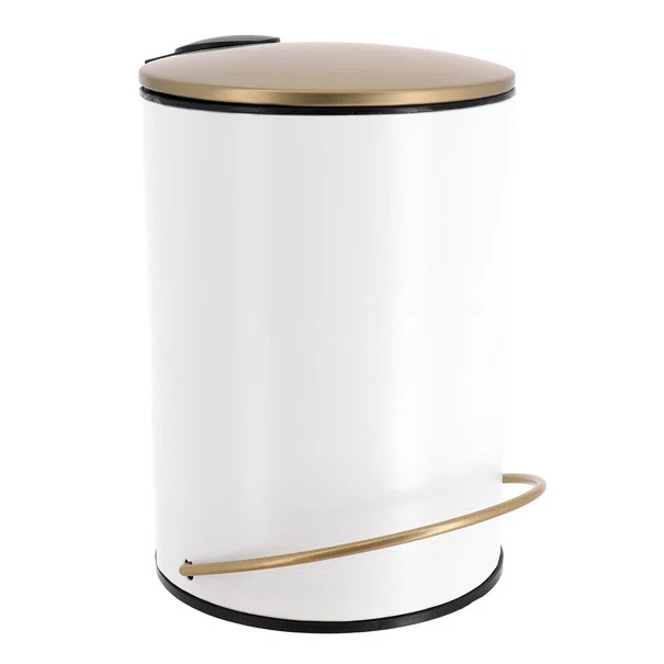 Κάδος Απορριμμάτων Μπάνιου (Φ22x24.5) T-D 3lt White 6580100