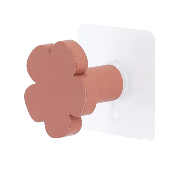 Κρεμαστράκι Αυτοκόλλητο (5x4.2x5) T-D Flower Blush 9089153