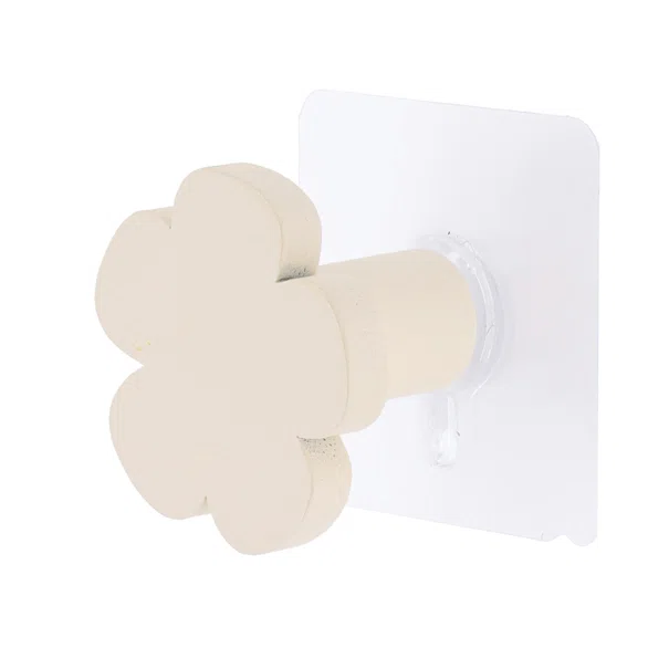 Κρεμαστράκι Αυτοκόλλητο (5x4.2x5) T-D Flower Ivory 9089105