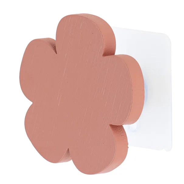 Κρεμαστράκι Αυτοκόλλητο (8x4.6x4.8) T-D Flower Blush 9090153