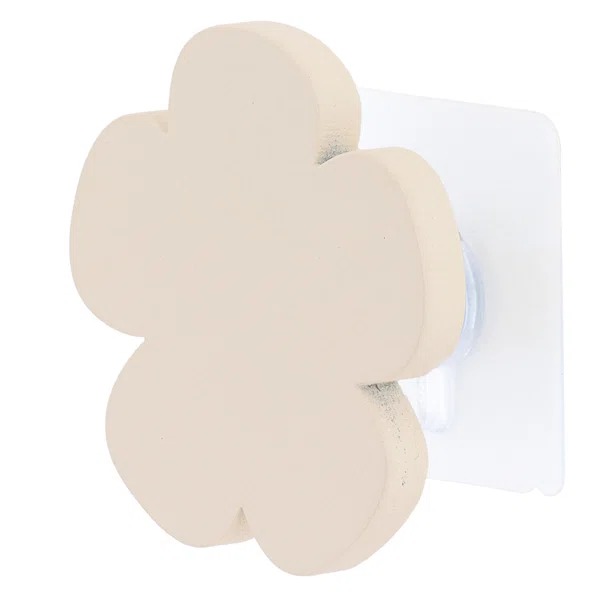 Κρεμαστράκι Αυτοκόλλητο (8x4.6x4.8) T-D Flower Ivory 9090105