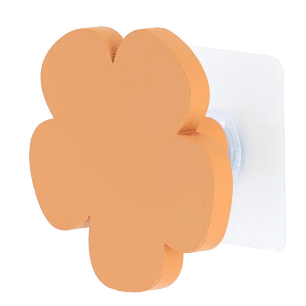 Κρεμαστράκι Αυτοκόλλητο (8x4.6x4.8) T-D Flower Ochre 9090123