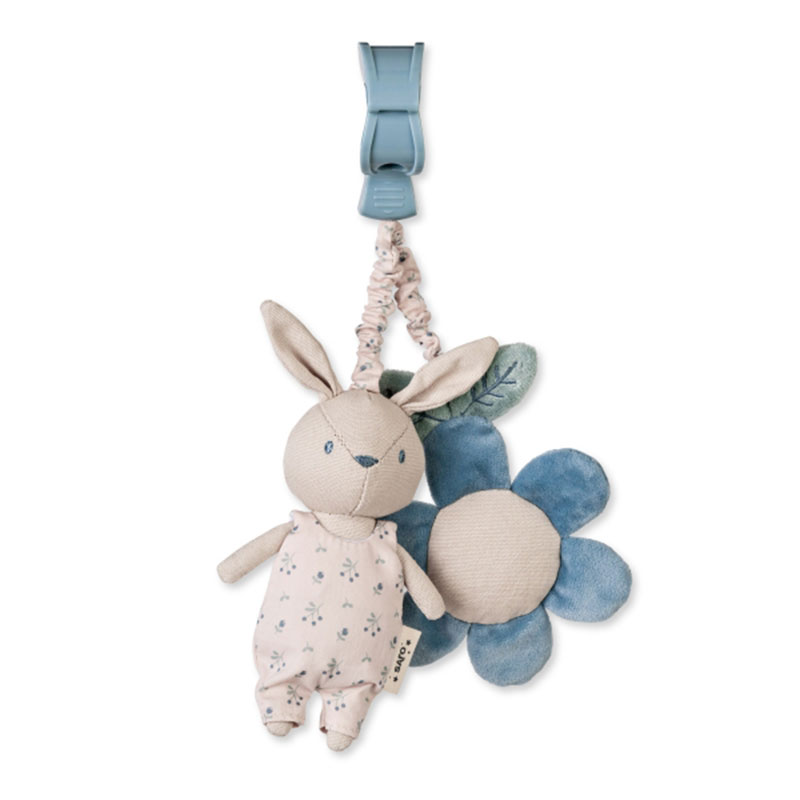 Κρεμαστό Παιχνίδι Δραστηριότητας Saro Cotton Bunnies Blue 21141