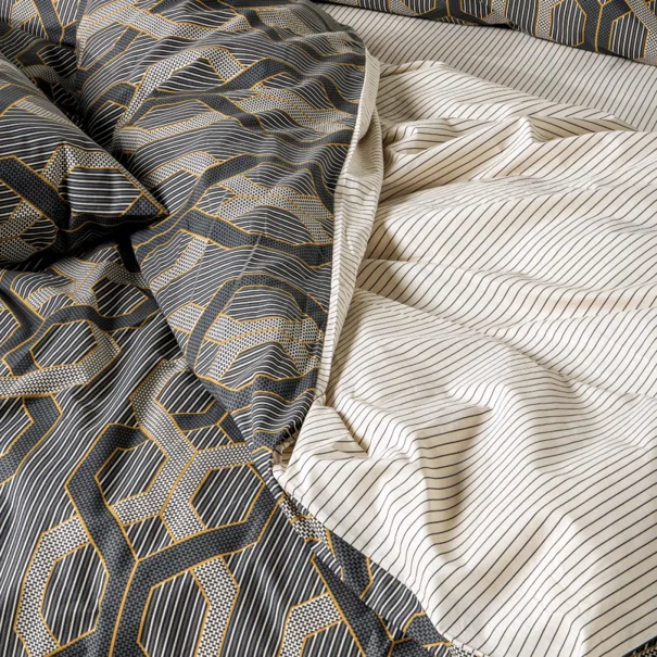 Παπλωματοθήκη King Size (Σετ 260x240) 2 Όψεων Kentia Alexei 15