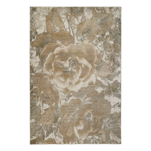 Χαλί (140x190) Βιοκαρπέτ Blossom 04125A Cream Somon