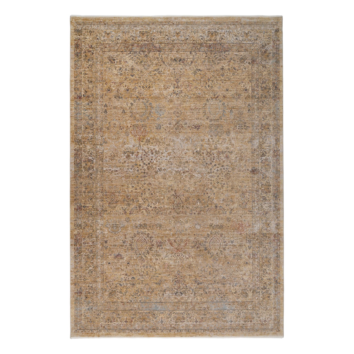 Χαλί (133x190) Βιοκαρπέτ Naf Naf Fermino MN44A Grey Yellow