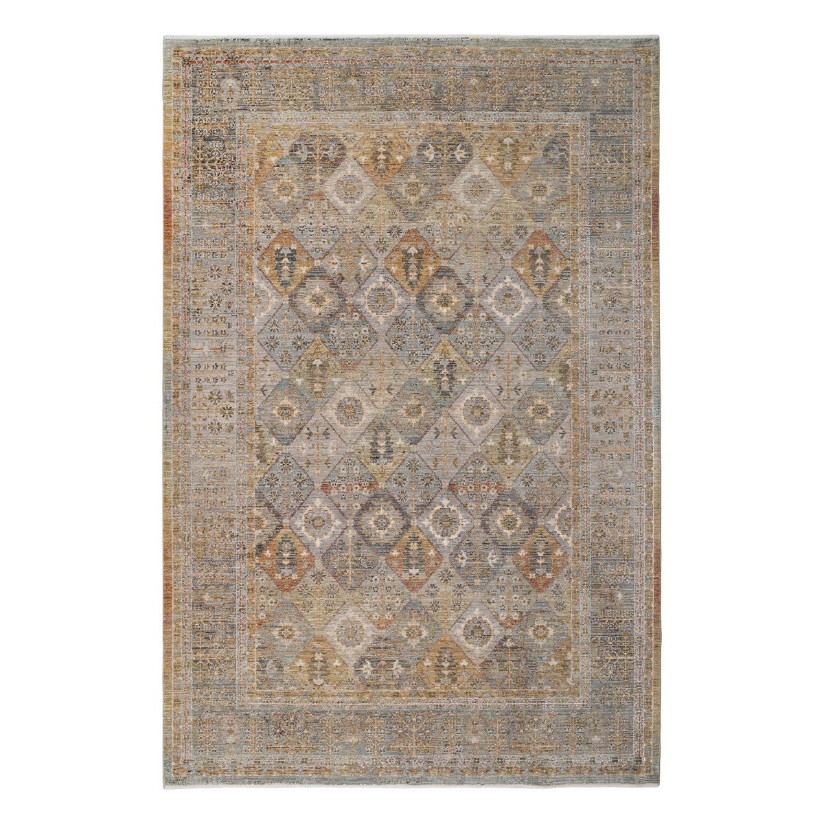 Χαλί (160x230) Βιοκαρπέτ Naf Naf Fermino MK08A Beige Blue