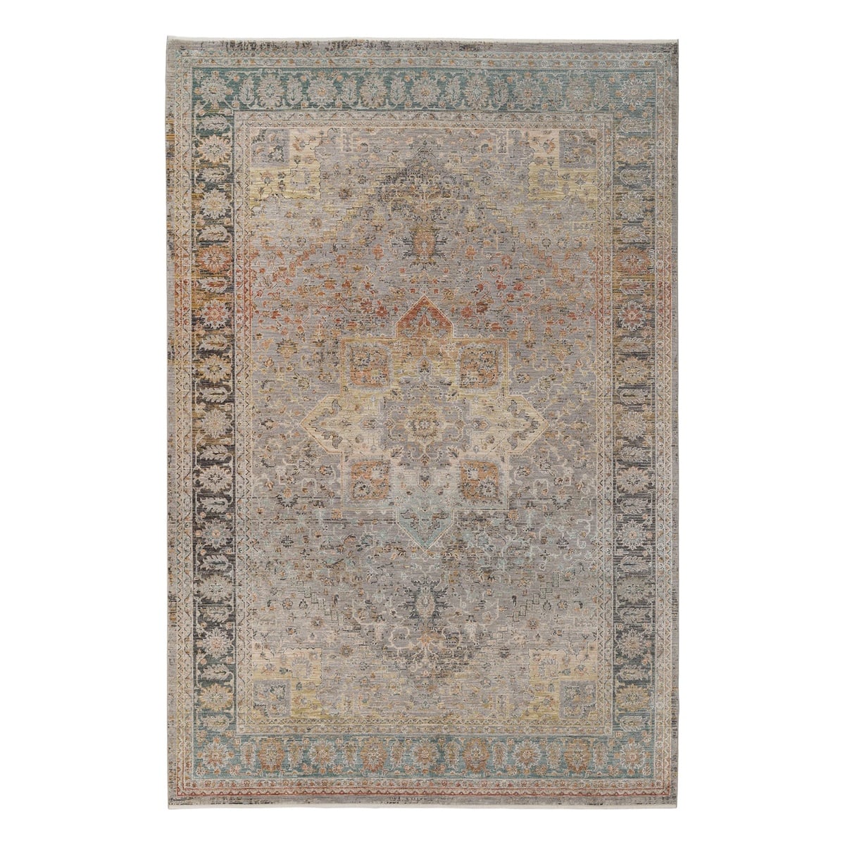 Χαλί (240x340) Βιοκαρπέτ Naf Naf Fermino MI04A Cream Blue