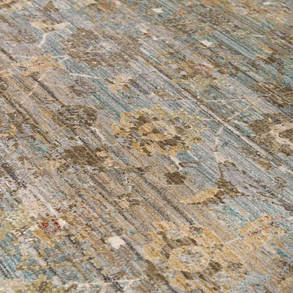Χαλί (133x190) Βιοκαρπέτ Naf Naf Fermino MJ91B Cream Blue