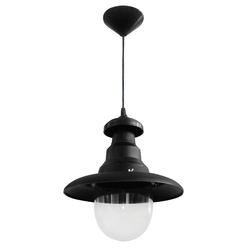 Φωτιστικό Οροφής Μονόφωτο Heronia Pyrofani 26-0024 Black