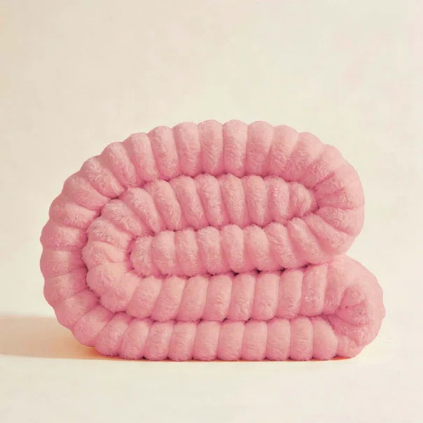 Γούνινη Κουβέρτα Καναπέ (100x150) Melinen Persa Pink
