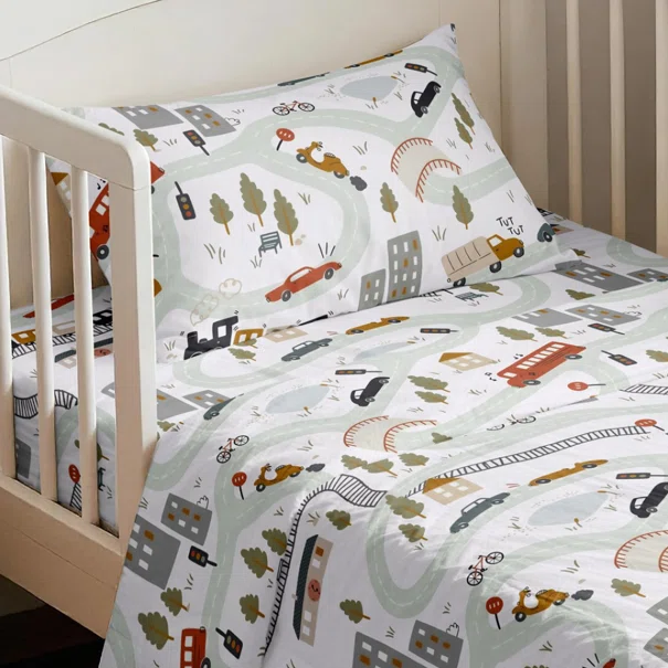Σεντόνια Κούνιας (Σετ) Melinen Prime Line Baby Cars