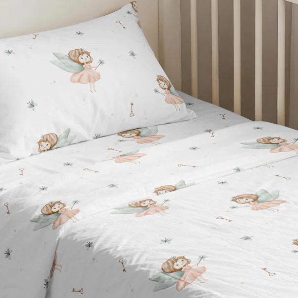 Σεντόνια Κούνιας (Σετ) Melinen Prime Line Baby Blossom