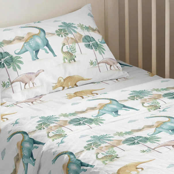 Πάπλωμα Κούνιας (110x160) Melinen Prime Line Baby Dinosaur