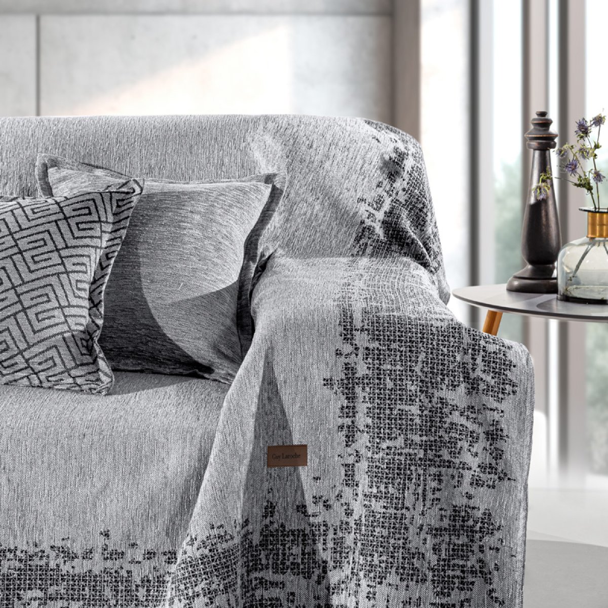 Ριχτάρι Πολυθρόνας (180x150) Guy Laroche Omnia Silver