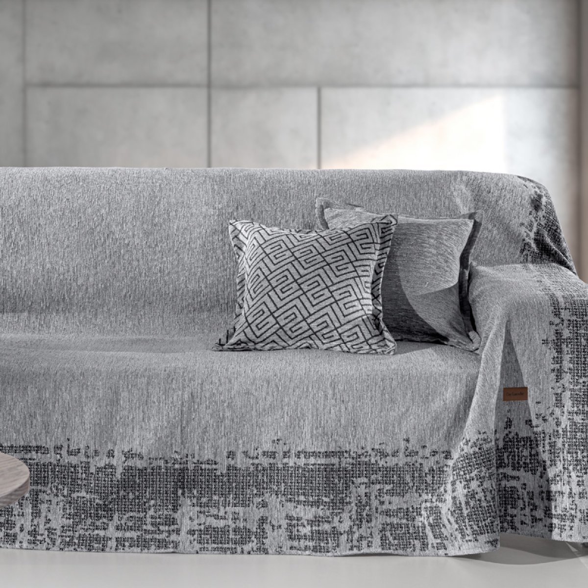 Ριχτάρι Καναπέ Τριθέσιου (180x300) Guy Laroche Omnia Silver