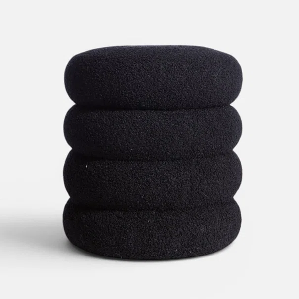 Σκαμπό (Φ35x40) Nef-Nef Homeware Stool Black