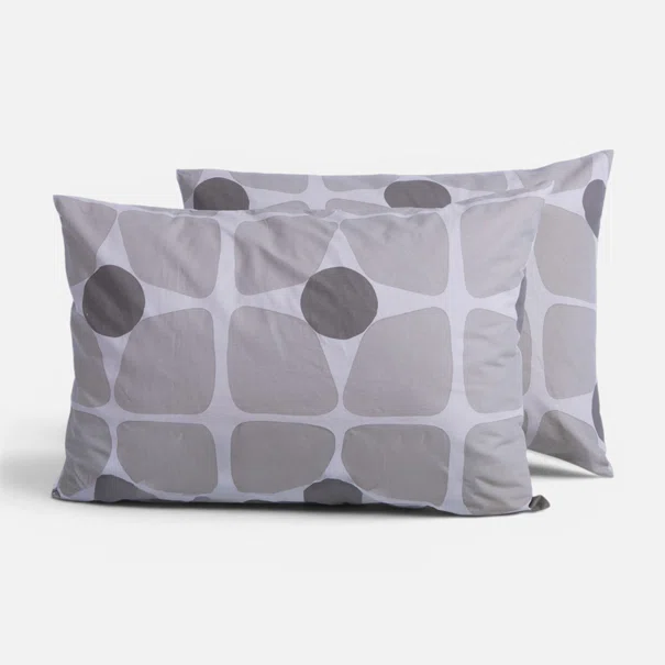 Μαξιλαροθήκη (52x72) Nef-Nef Homeware Casual Coreo Grey