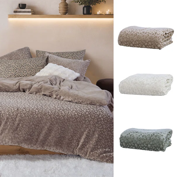 Παπλωματοθήκη Fleece Υπέρδιπλη (Σετ 240x220) Nef-Nef Homeware Wilden