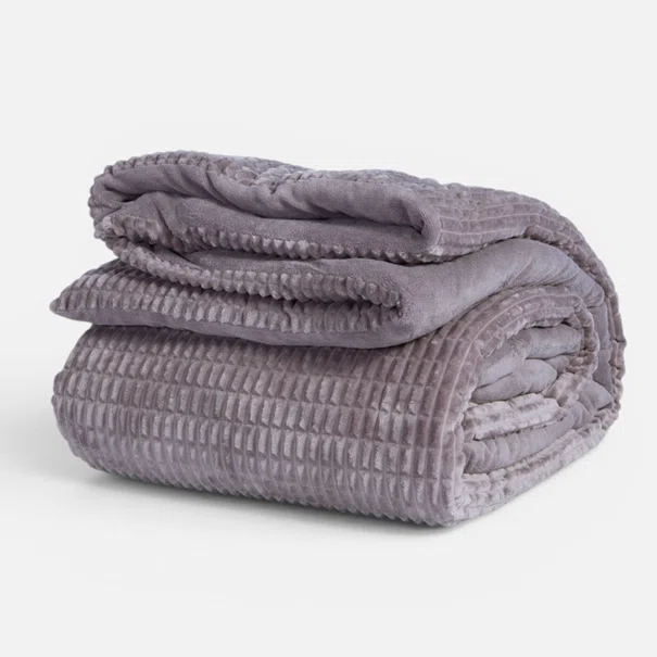 Κουβερτοπάπλωμα Υπέρδιπλο (240x220) Nef-Nef Homeware Elaisa D.Grey