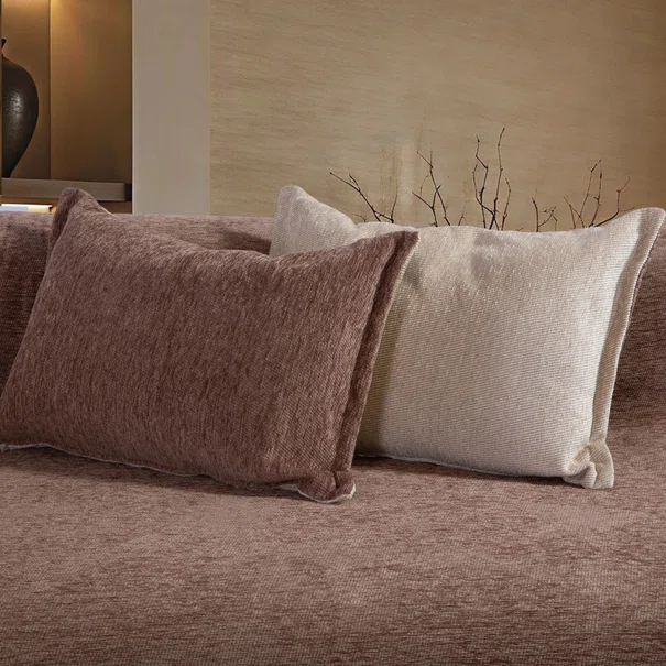 Διακοσμητικό Μαξιλάρι 2 Όψεων (40x55) Nef-Nef Homeware Tanger 26 Brown/Ecru