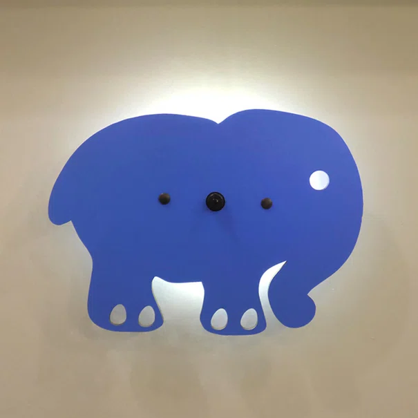Παιδική Απλίκα Τοίχου LED Heronia Elephant 36-0047