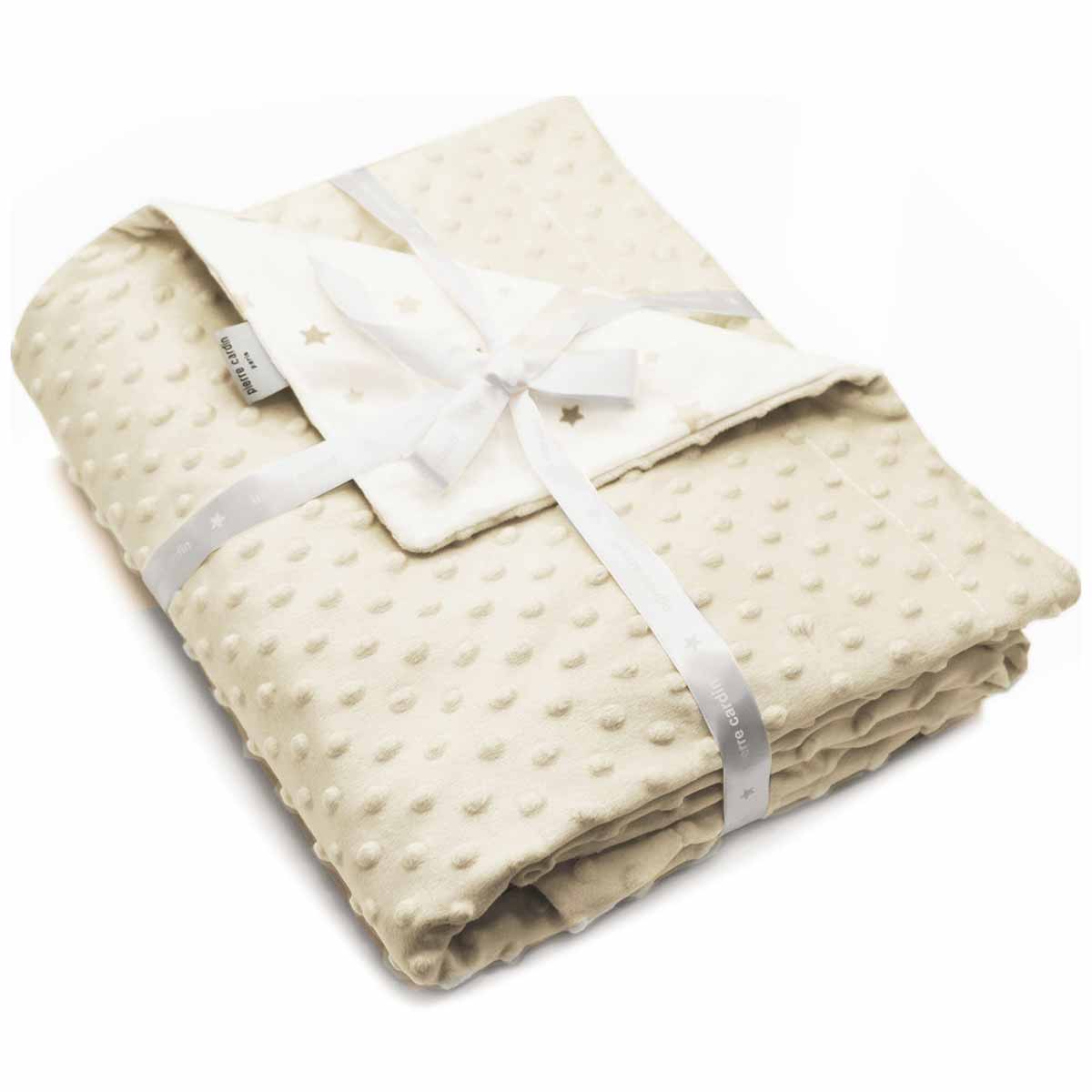 Κουβέρτα Βελουτέ Αγκαλιάς (80x110) Pierre Cardin Toppy Beige