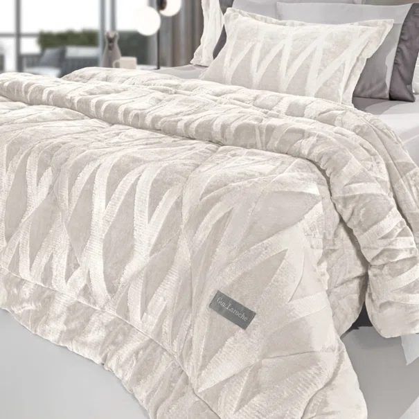 Κουβερτοπάπλωμα King Size (260x240) Guy Laroche Zadic Ivory