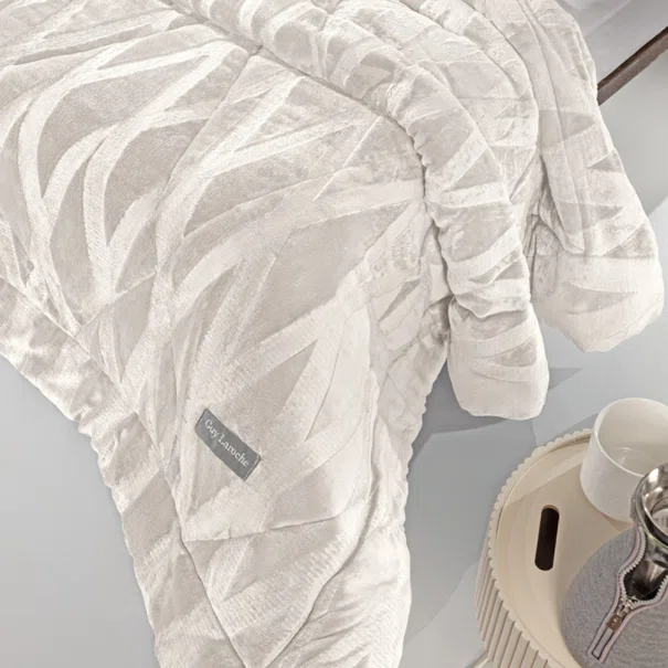 Κουβερτοπάπλωμα King Size (260x240) Guy Laroche Zadic Ivory