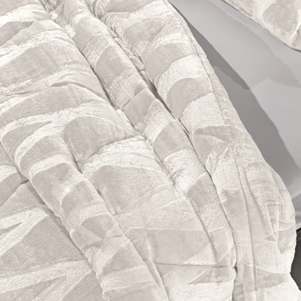 Κουβερτοπάπλωμα King Size (260x240) Guy Laroche Zadic Ivory
