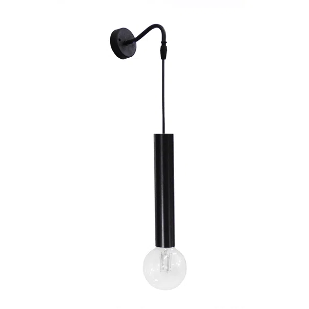 Απλίκα Τοίχου Heronia Minimal 34-0188 Black