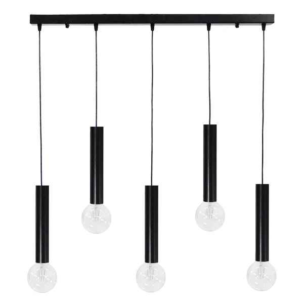 Φωτιστικό Οροφής Πολύφωτο Heronia Minimal 34-0204 Black