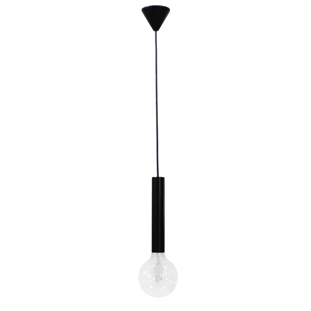 Φωτιστικό Οροφής Μονόφωτο Heronia Minimal 34-0184 Black