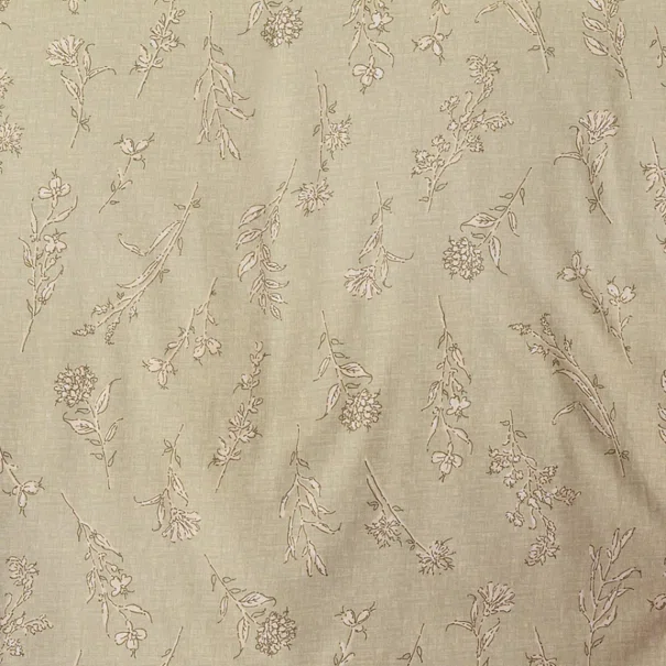 Φανελένια Παπλωματοθήκη Μονή (165x245) Melinen Winter Line Bianca Beige