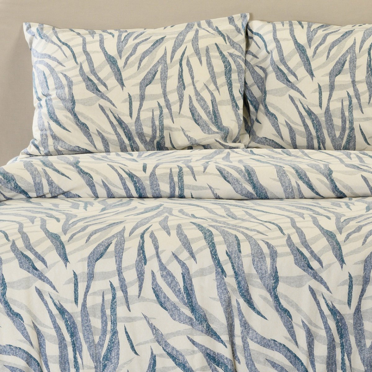 Φανελένια Παπλωματοθήκη Υπέρδιπλη (225x245) Melinen Crystal Blue