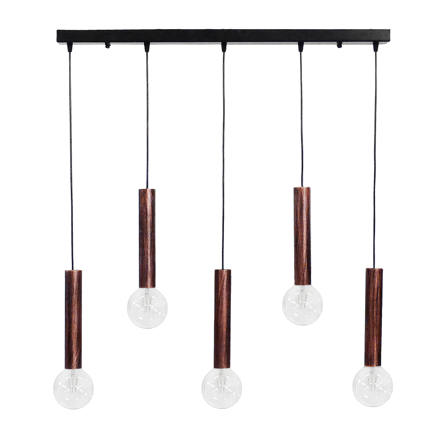 Φωτιστικό Οροφής Πολύφωτο Heronia Minimal 34-0206 Copper