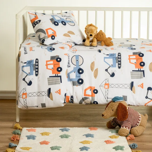 Φανελένια Σεντόνια Κούνιας (Σετ) Melinen Melinen Winter Line Baby Bob White
