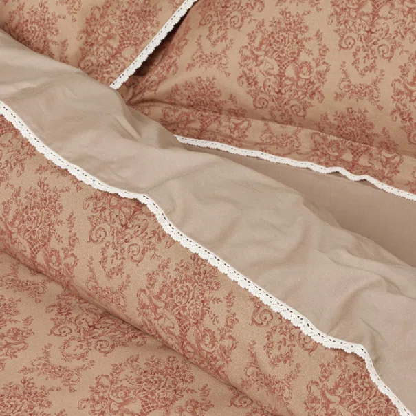 Σεντόνια King Size (Σετ) Das Home Prestige 1731 Teracotta