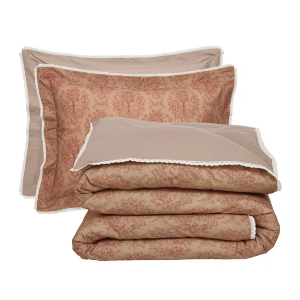 Σεντόνια King Size (Σετ) Das Home Prestige 1731 Teracotta