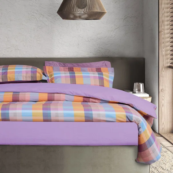Παπλωματοθήκη Υπέρδιπλη (Σετ 220x240) 2 Όψεων Das Home Casual 5456 Multicolor