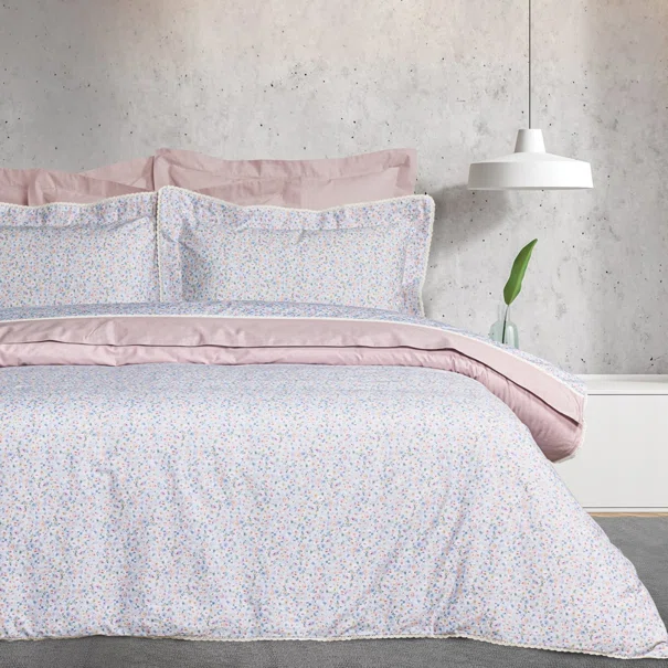 Παπλωματοθήκη Υπέρδιπλη (Σετ 220x240) 2 Όψεων Das Home Prestige 1728 Multicolor