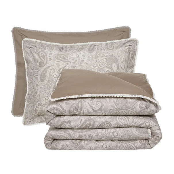 Πάπλωμα Υπέρδιπλο (220x240) 2 Όψεων Das Home Prestige 1732 Taupe