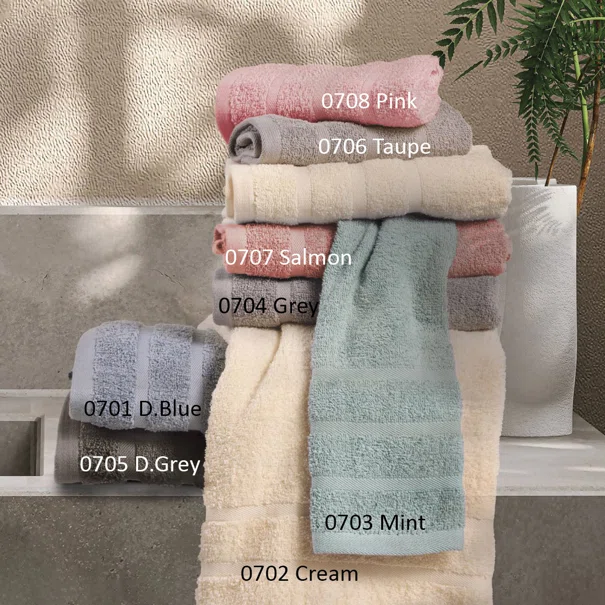 Πετσέτες Μπάνιου (Σετ 3τμχ) Das Home Best 450gsm