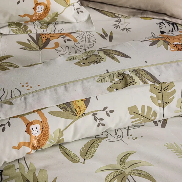 Παπλωματοθήκη Μονή (Σετ 160x240) Das Home Kids 4992 Beige