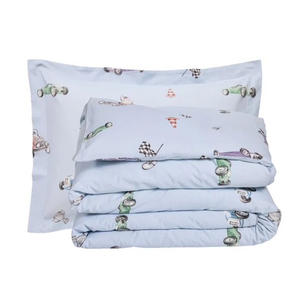 Παπλωματοθήκη Μονή (Σετ 160x240) Das Home Kids 4993 Blue